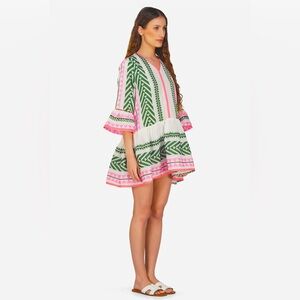 America & Beyond Freesia Y/D Tiered Dress in M